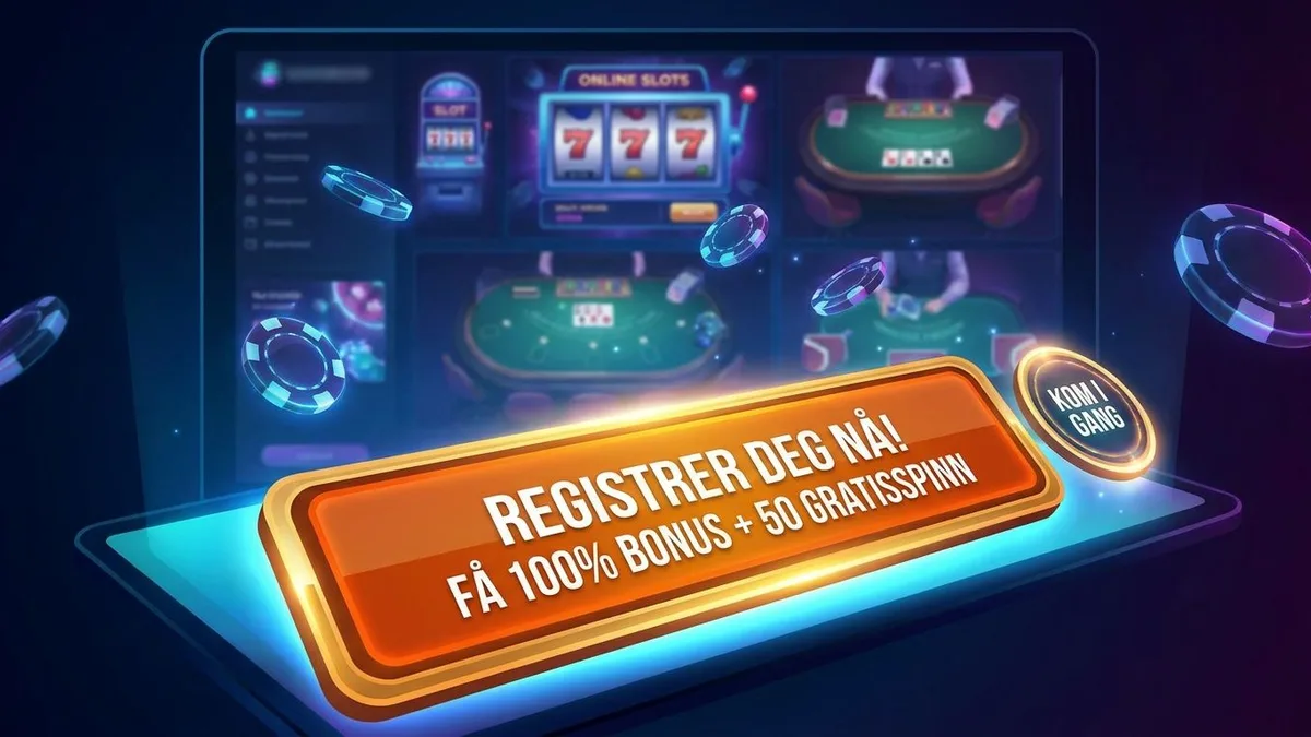 Registrer deg med bonus